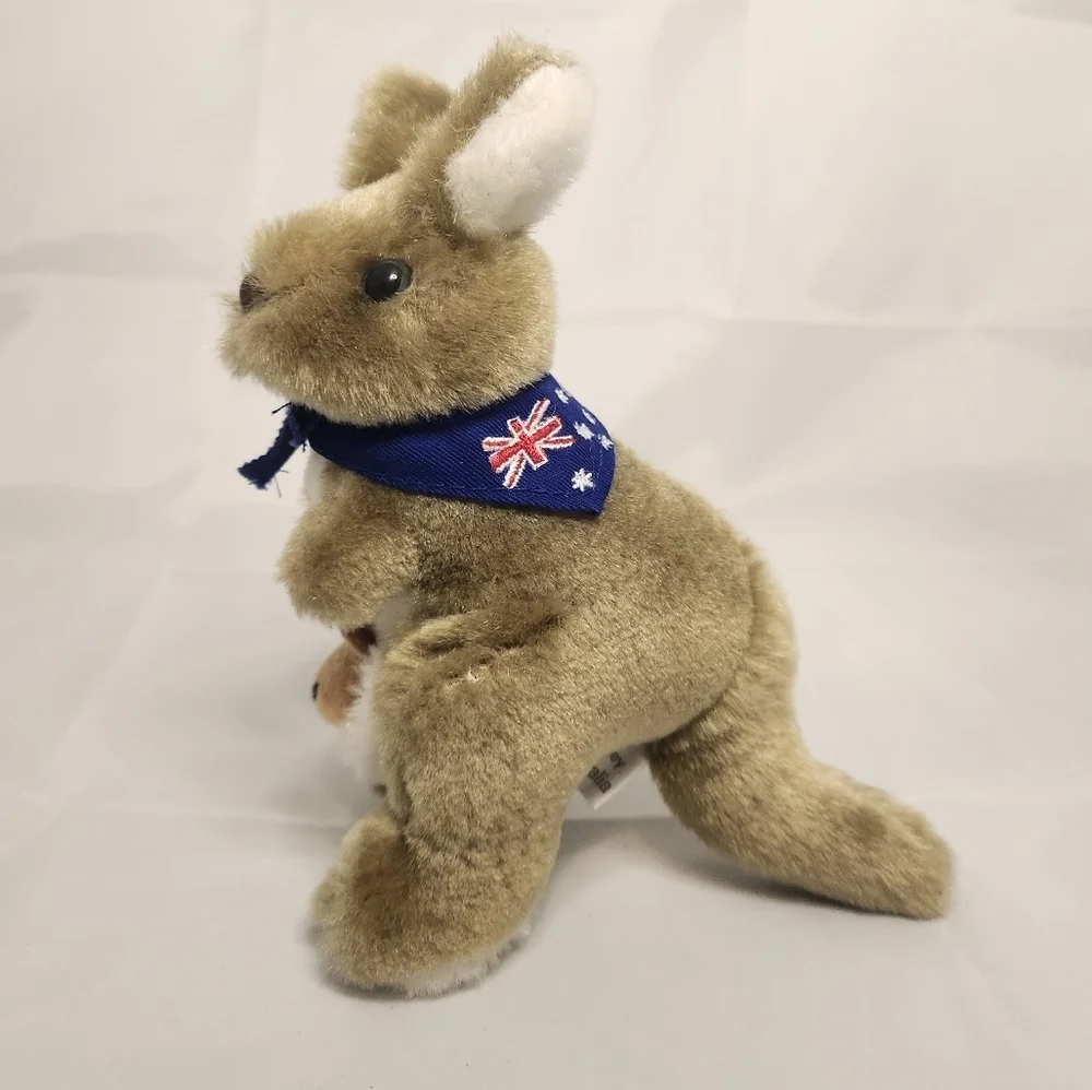 7” Made in Australia Kangaroo Plush Stuffed Animal